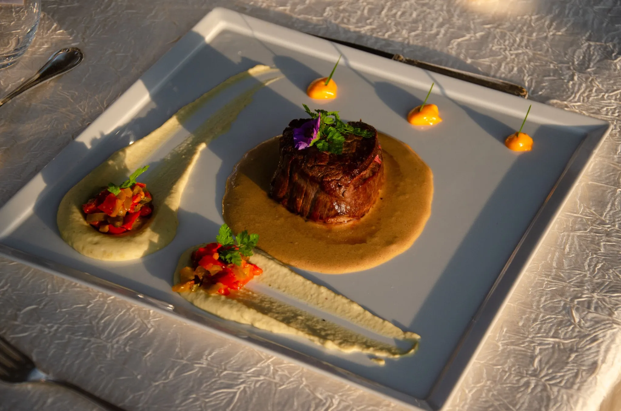 Assiette gastronomique du Chai de Fages